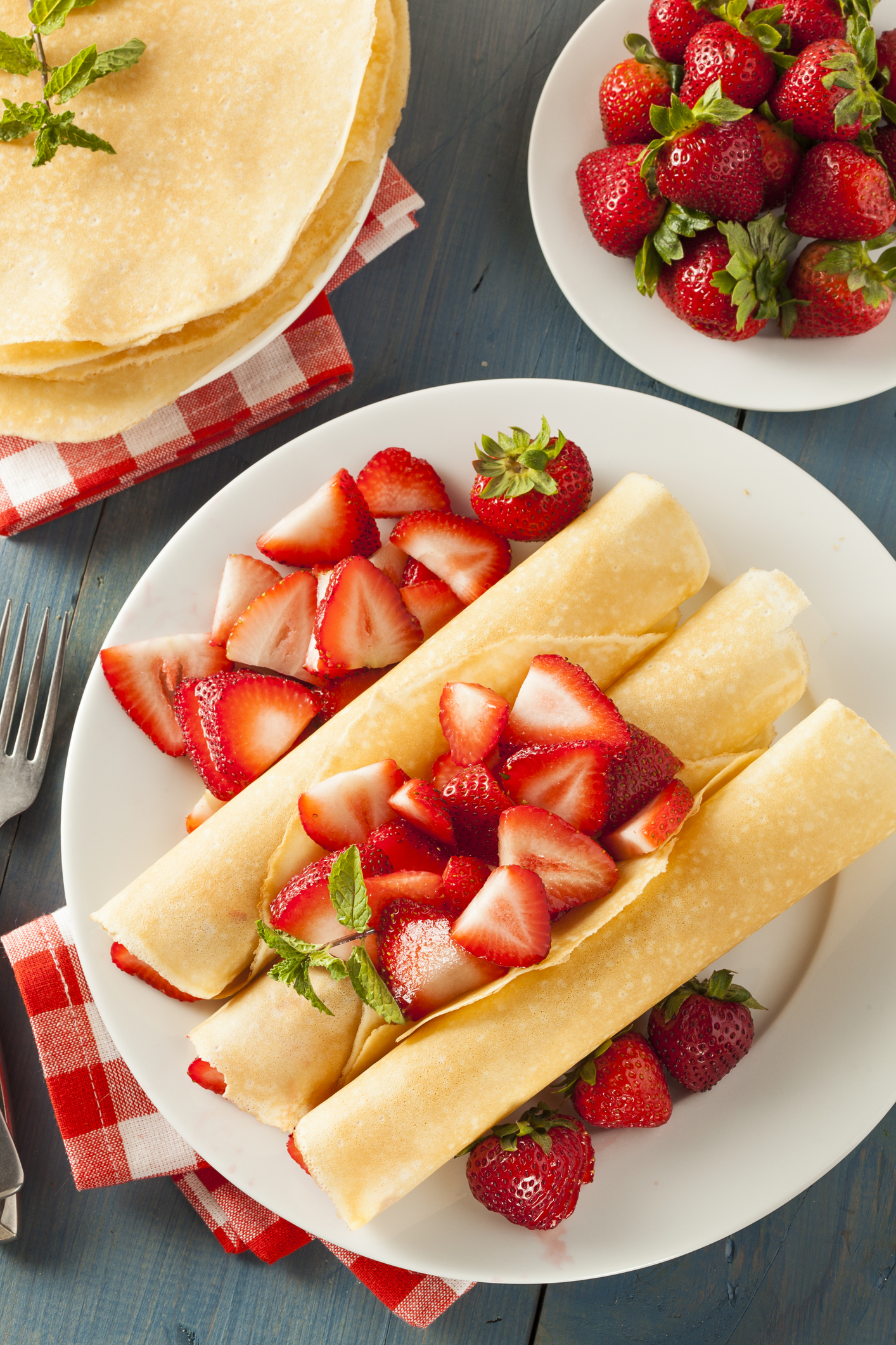Crêpe Recipe for National Crêpes Day - March 22 - Positively Stacey