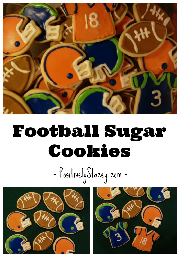Ah-Mazing Football Sugar Cookies!