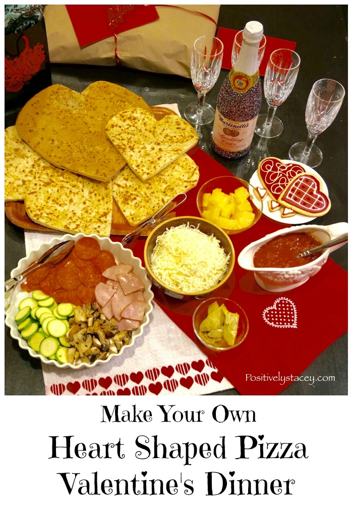 Make Super Easy Heart Shaped Pizzas for Dinner and let the fun begin!