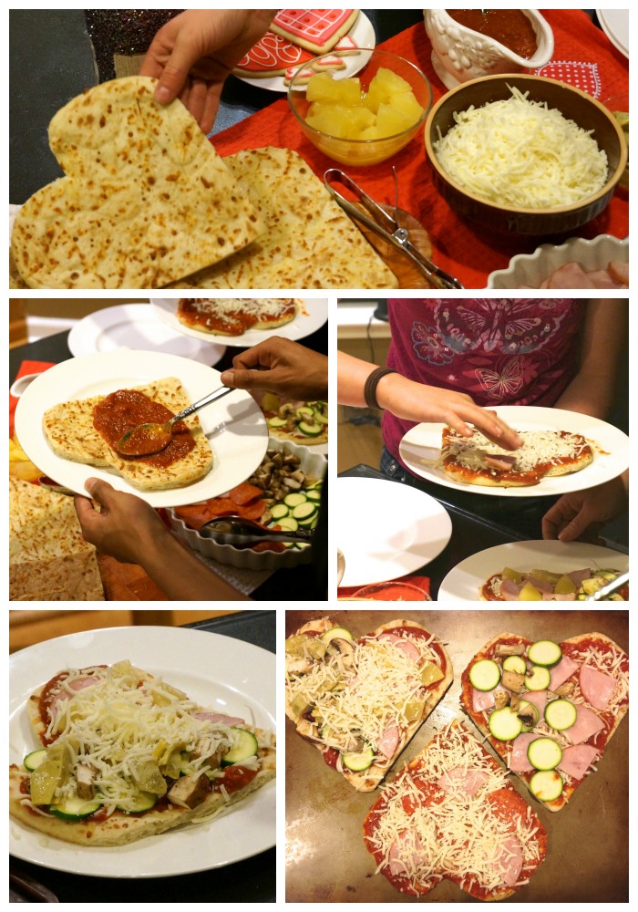 How To Make Heart Shaped Pizzas - Positively Stacey