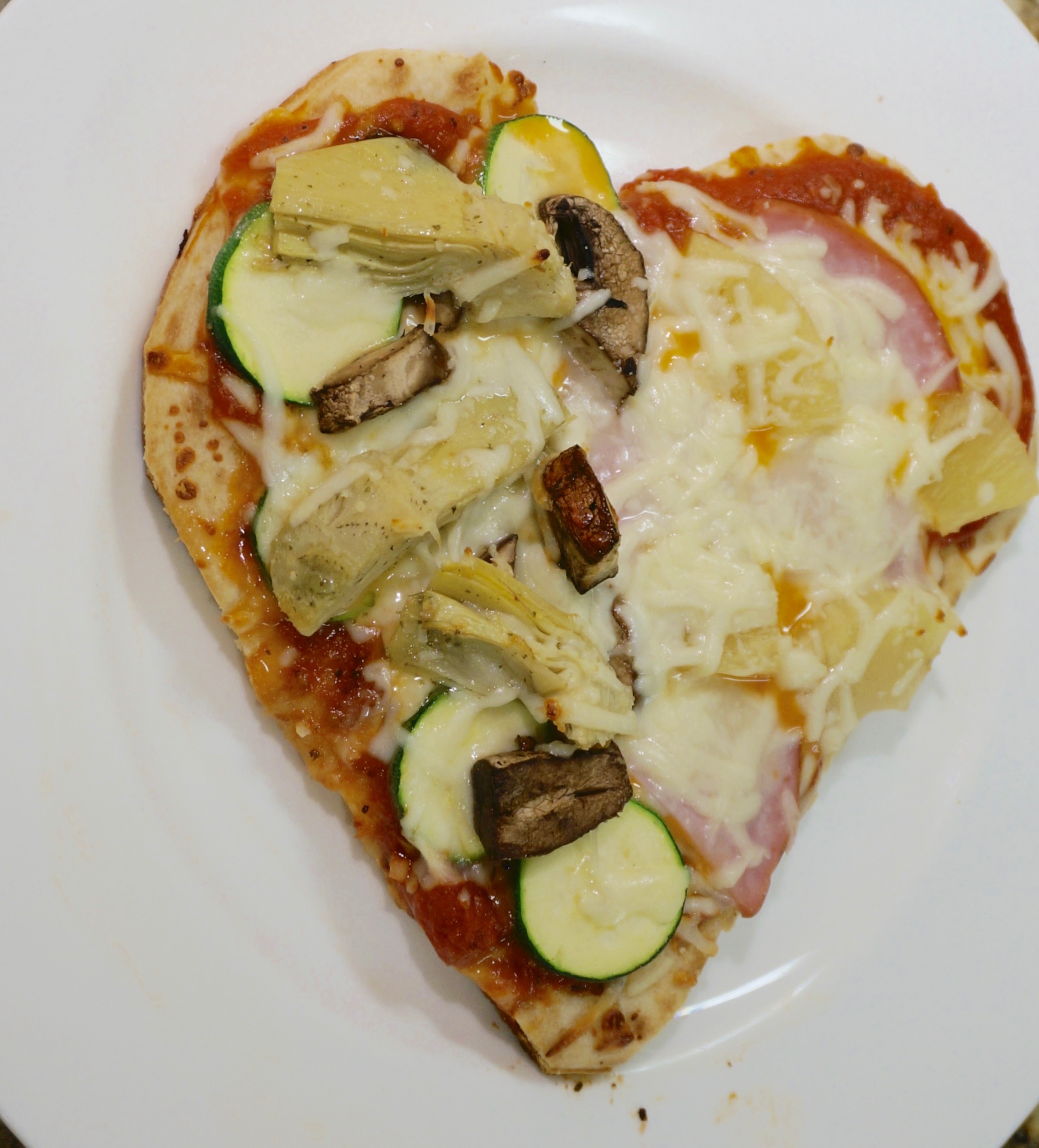 How to Make Heart-Shaped Pizzas