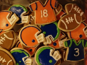 Football Sugar Cookies – Perfect for Game Time!