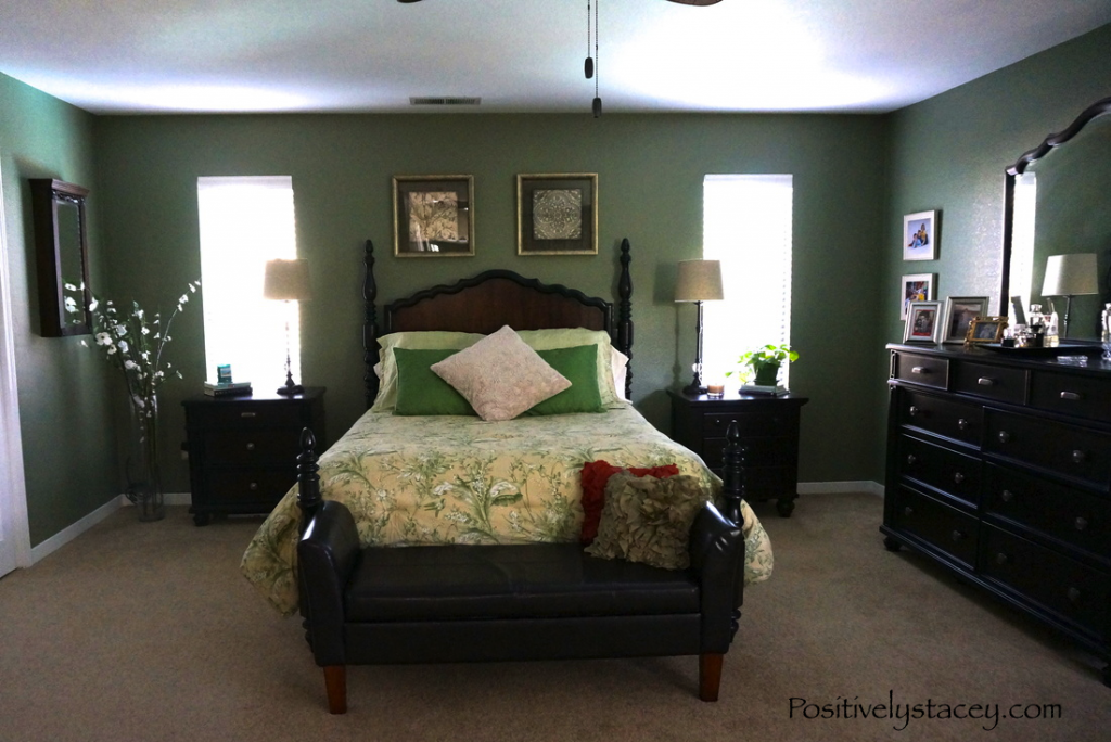 Painting Our Master Bedroom Green
