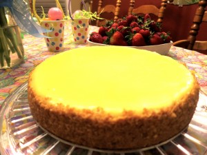 An Amazing Low-Fat, Low-Sugar Lemon Cheesecake