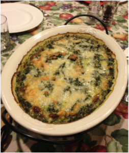 Spinach Gratin