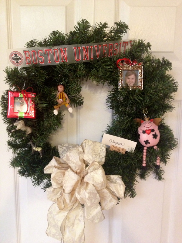 Personalized Christmas Wreaths