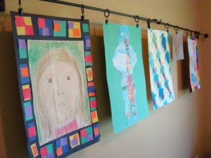 Honoring the Artists in Your Home: Setting Up a Family Art Gallery