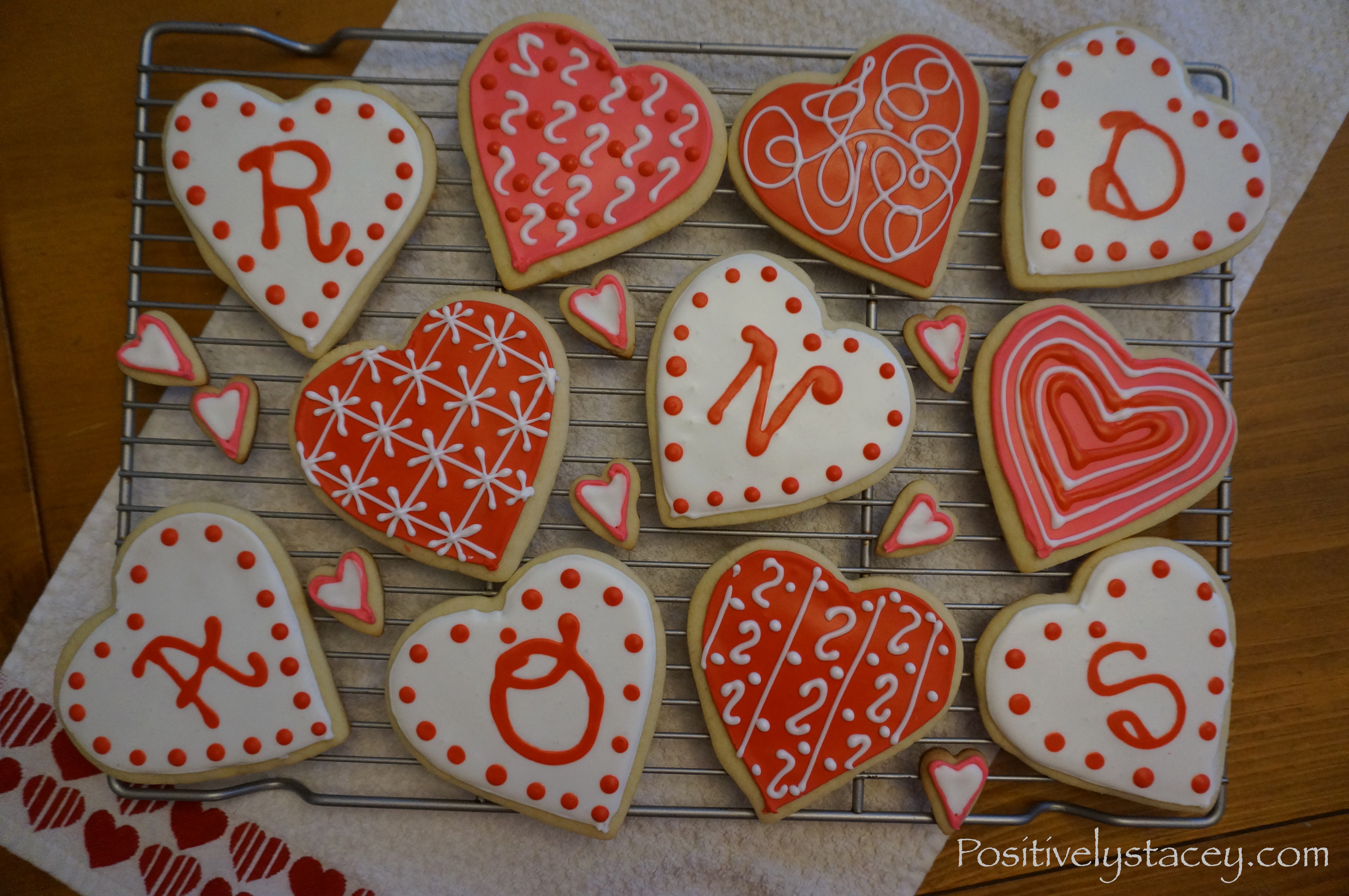 Give a Heart - Sugar Cookies - Positively Stacey