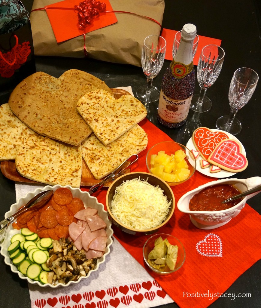 Make Super Easy Heart Shaped Pizzas for Dinner and let the fun begin!