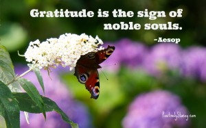 Write a Gratitude List to Feel Thankful