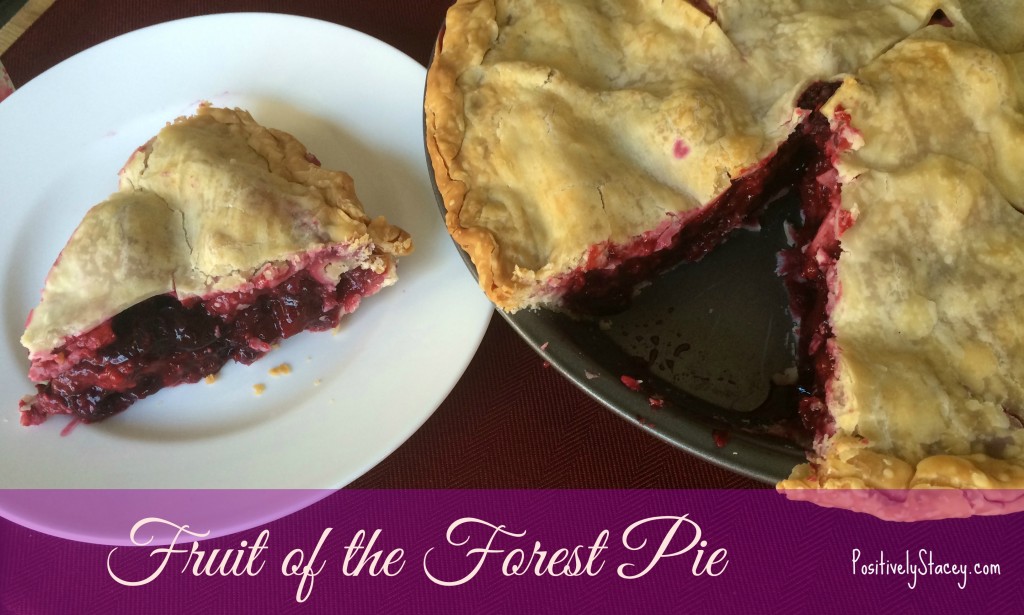 Fruit of the forest pie Stacey