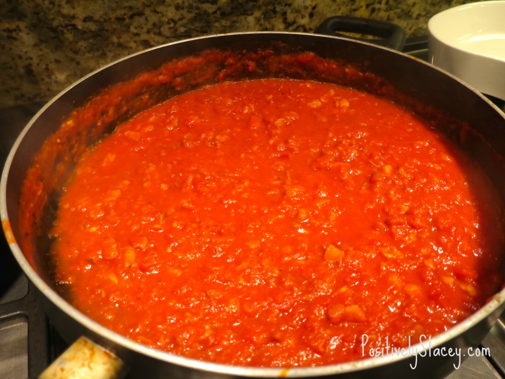 Pancetta Pasta Sauce Positively Stacey