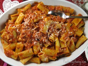 Pasta with Cream and Pancetta