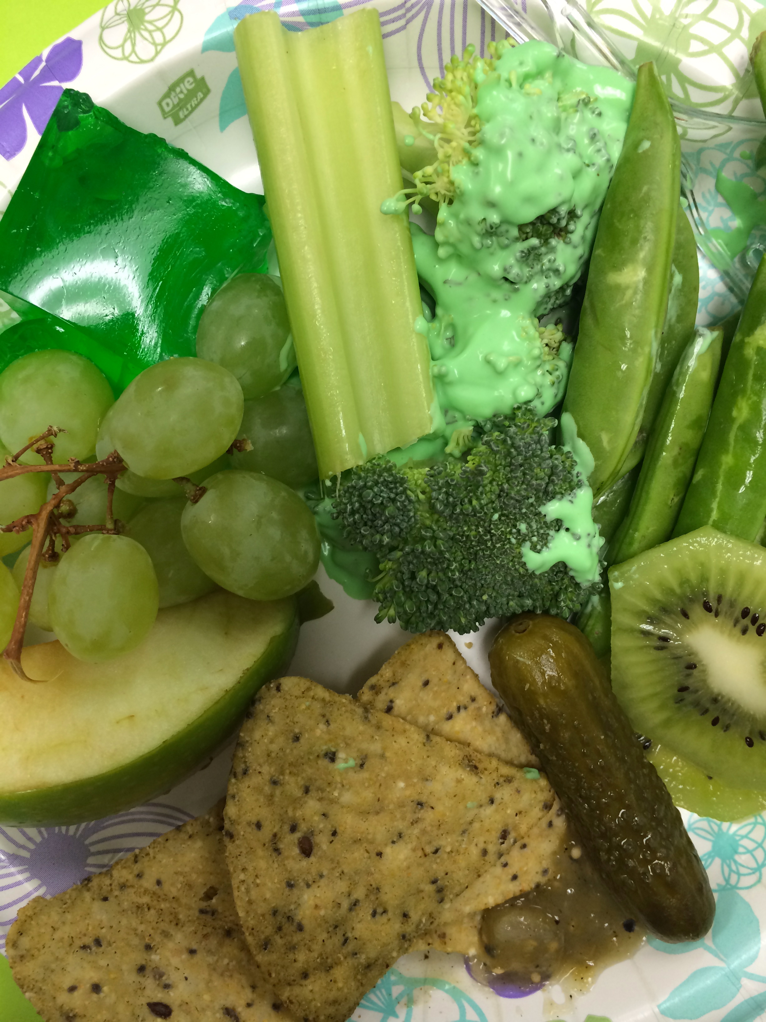 A St. Patrick's Day Green Potluck in the Classroom
