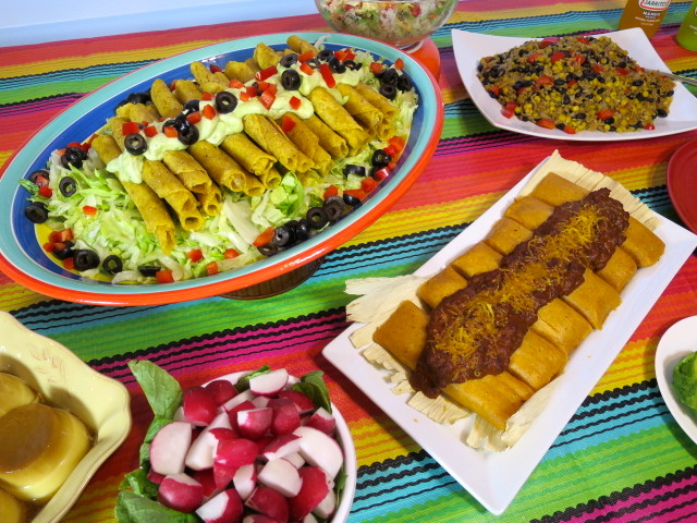 An Easy Mexican Fiesta Dinner Menu
