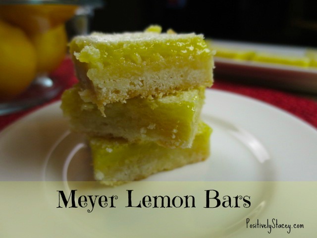 Meyer Lemon Bars Stack