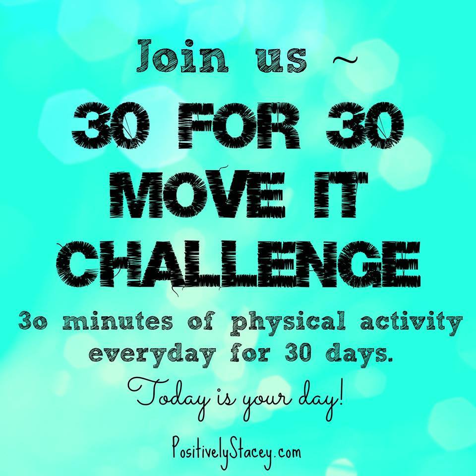 30 Day Move it Fitness Chalenge