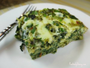 Triple Greens Frittata Recipe