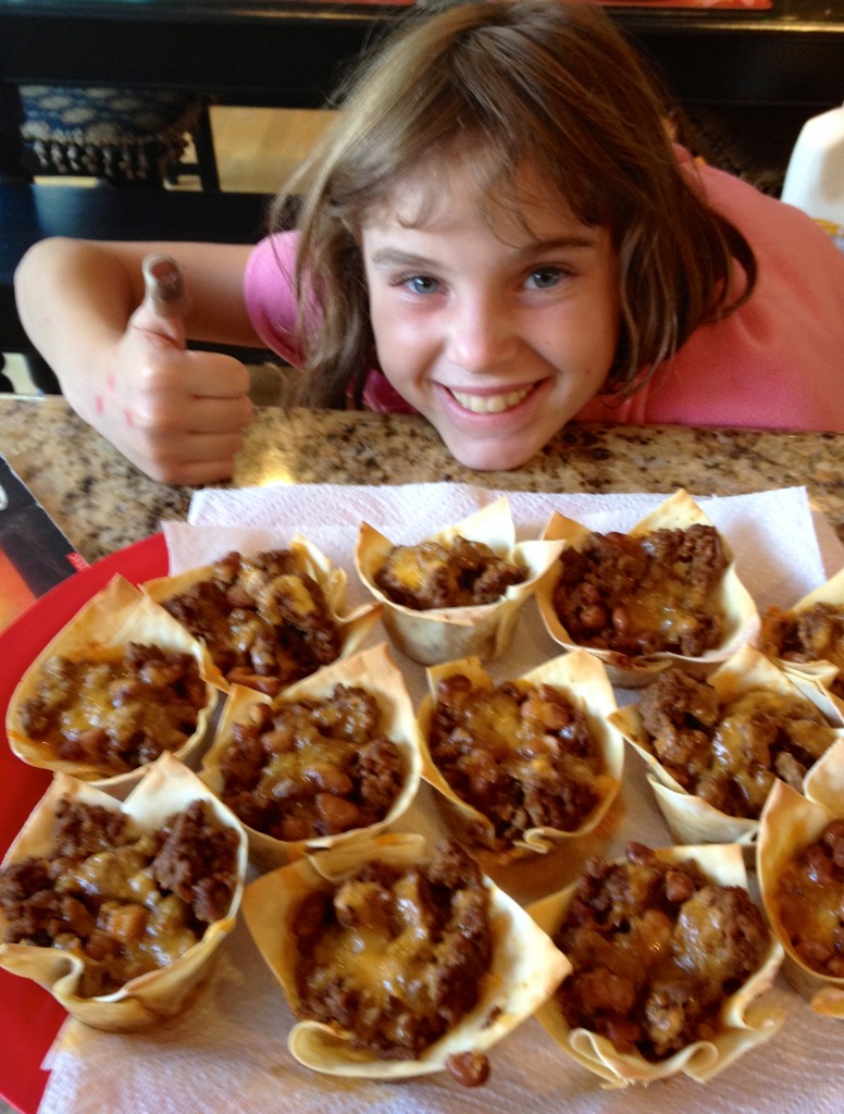 taco cupcakes