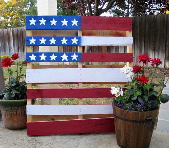 USA Pallet Flag