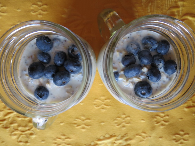 Top it off with a few more blueberries.