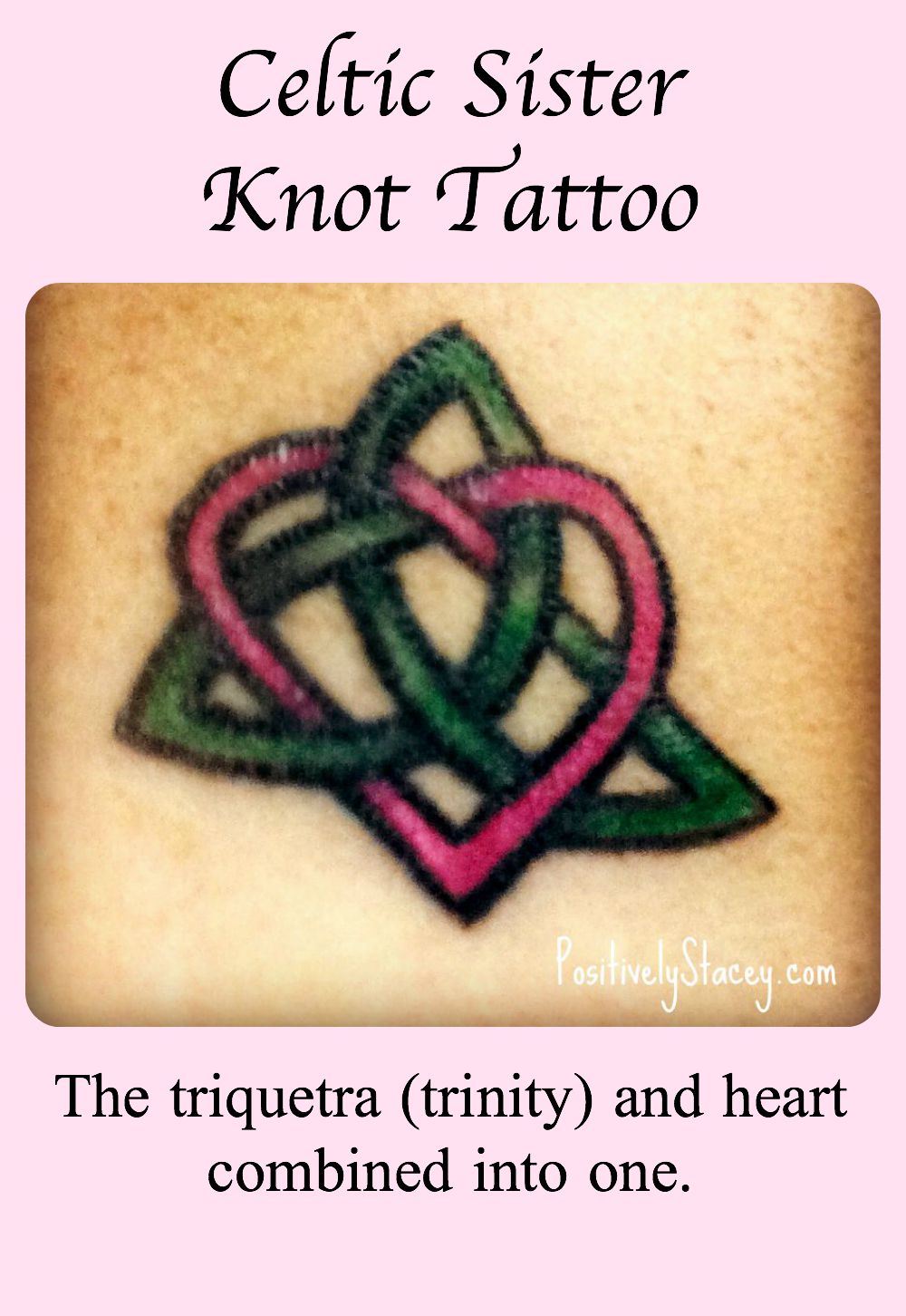 A Celtic Sister Knot Tattoo