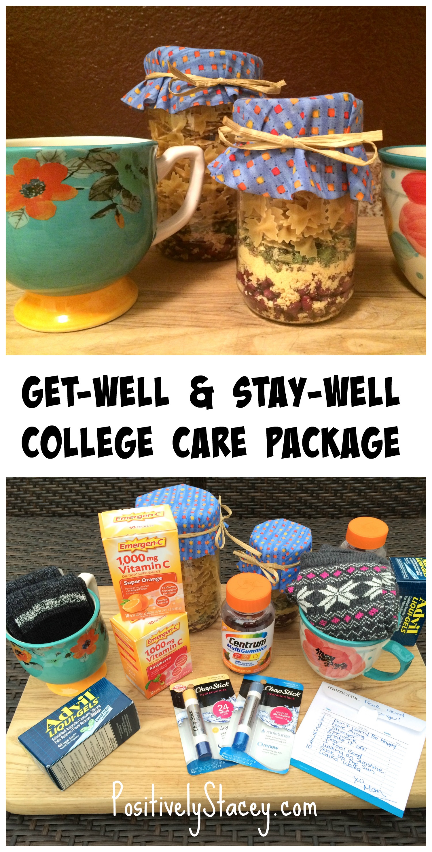 How to put together a Get-Well & Stay-Well College Care Package