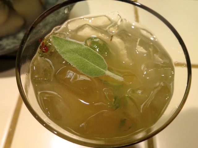 Pear and Ginger Cocktail