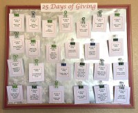 It’s Time to Set Up the 25 Days of Giving Calendar