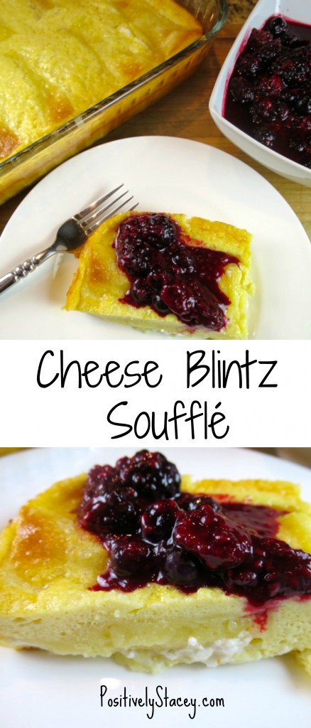 Cheese Blintz Soufflé Recipe - Positively Stacey