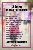 12 Songs to Keep You Running - Positively Stacey