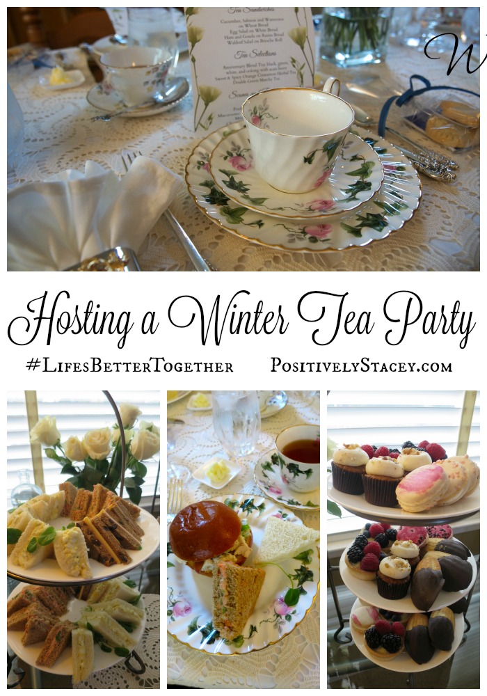 Warm Up Winter with Friendship and Tea! Here is everything you need to host a Winter Tea Party because #LifesBetterTogether