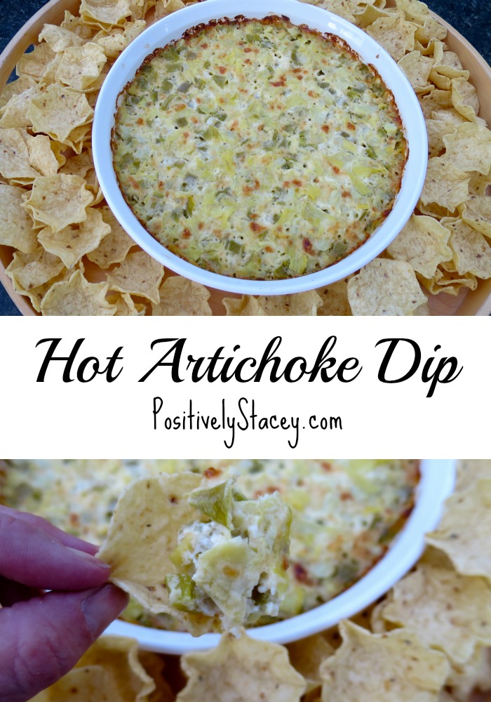 I simply love this Hot Artichoke Dip! So yummy and so easy to make!