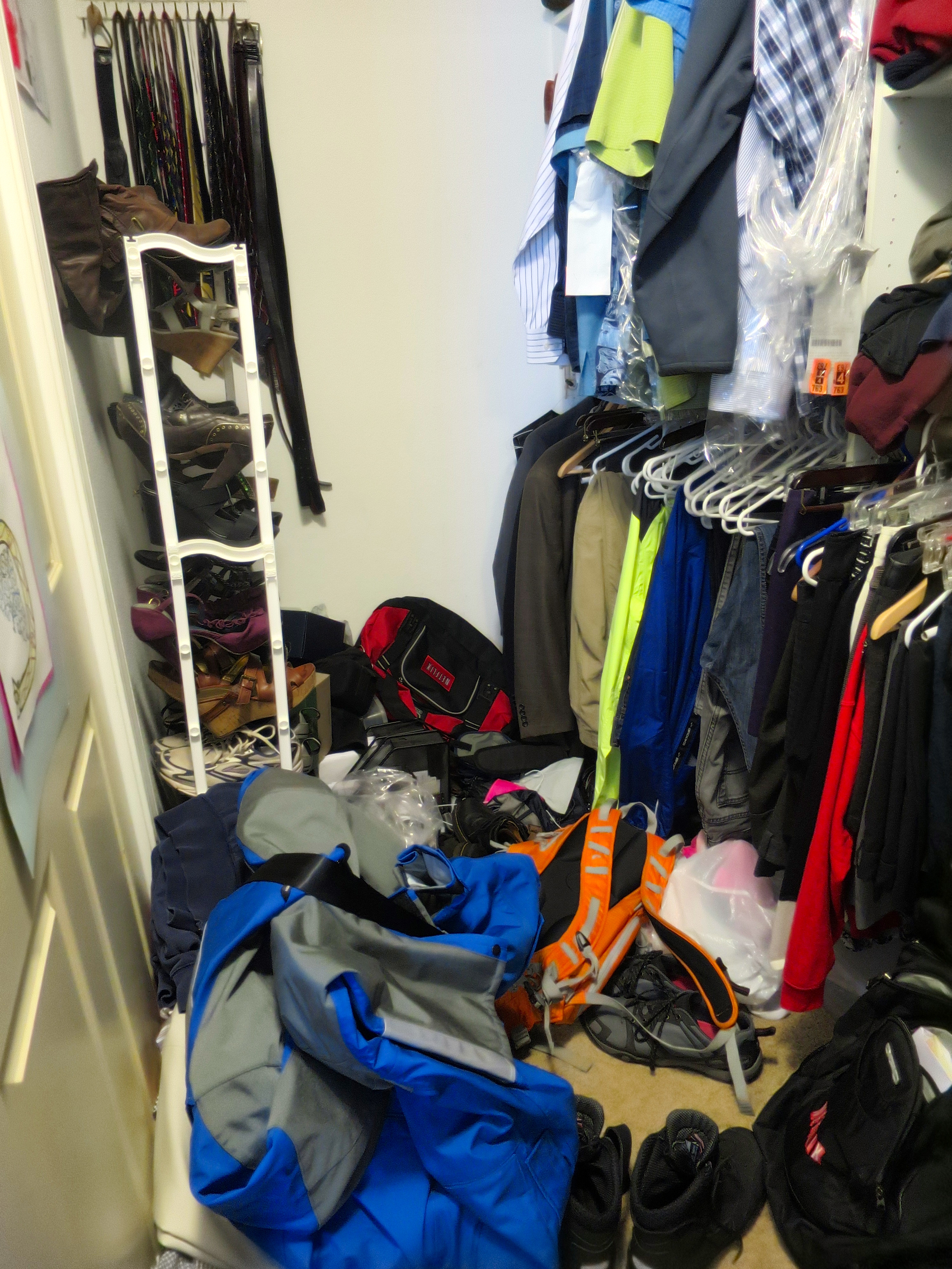 Closet Reorganization 