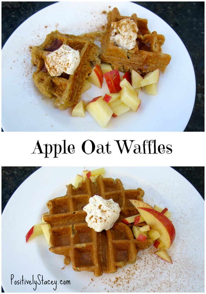 Apple Oat Waffles