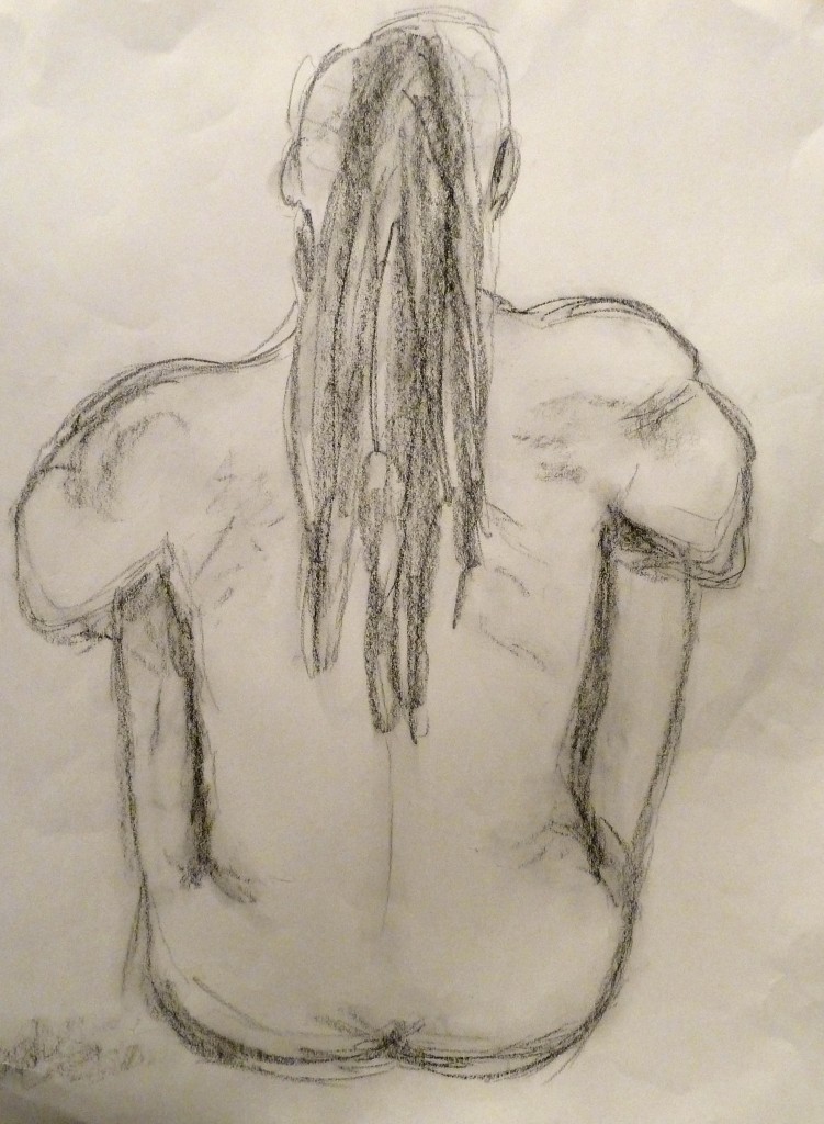 Sketch Nude Man Art 
