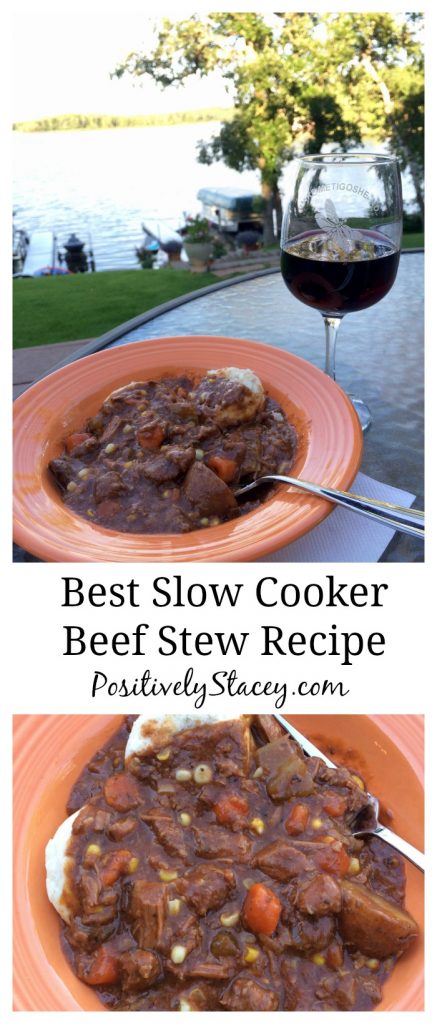 Best Slow Cooker Beef Stew Recipe - Positively Stacey