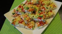 Cool Veggie and Ranch Pizza Appetizer #SundaySupper