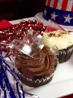 Breaking Through the Glass Ceiling Celebration Cupcakes