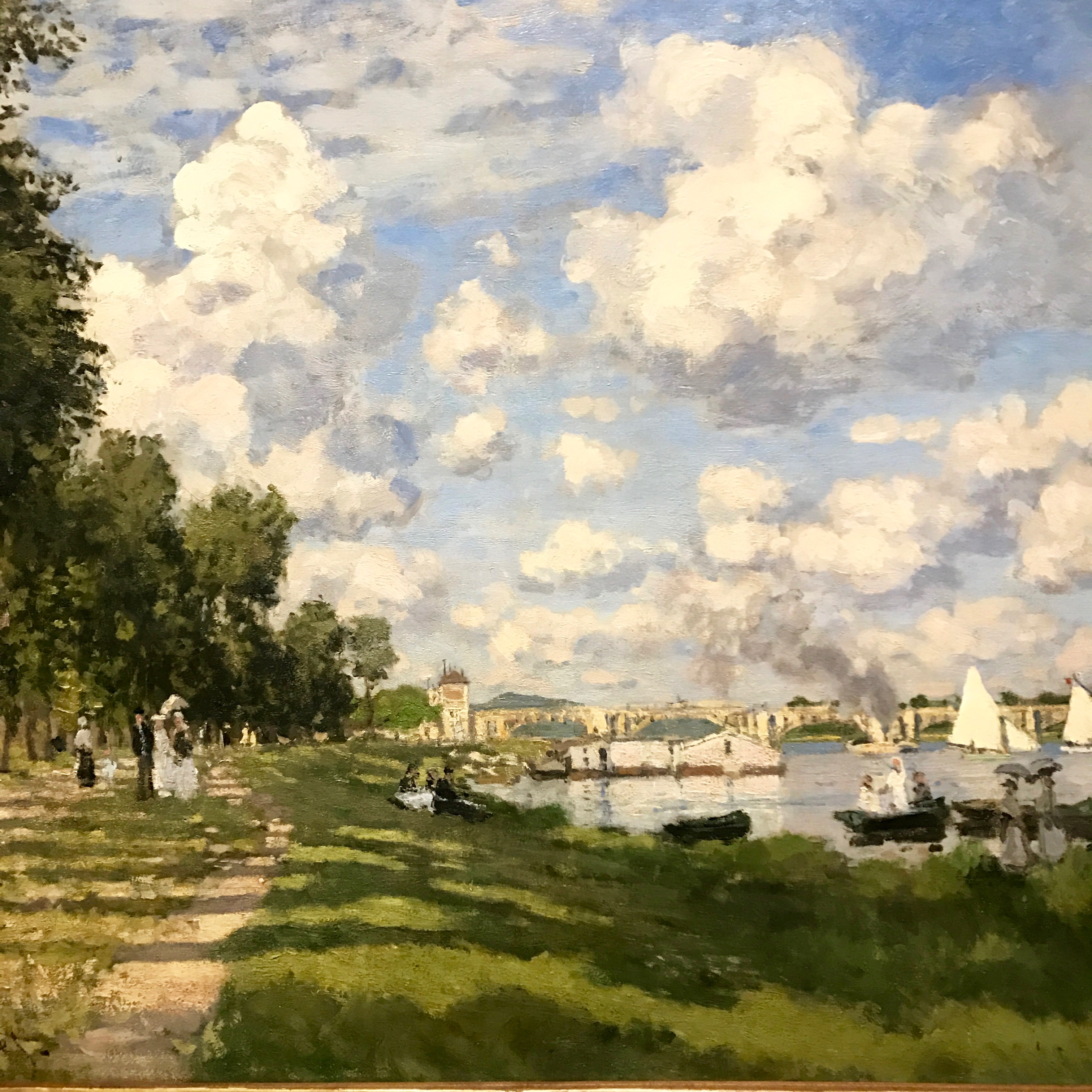 Monet the Early Years (the Port at Argenteuil 1872)