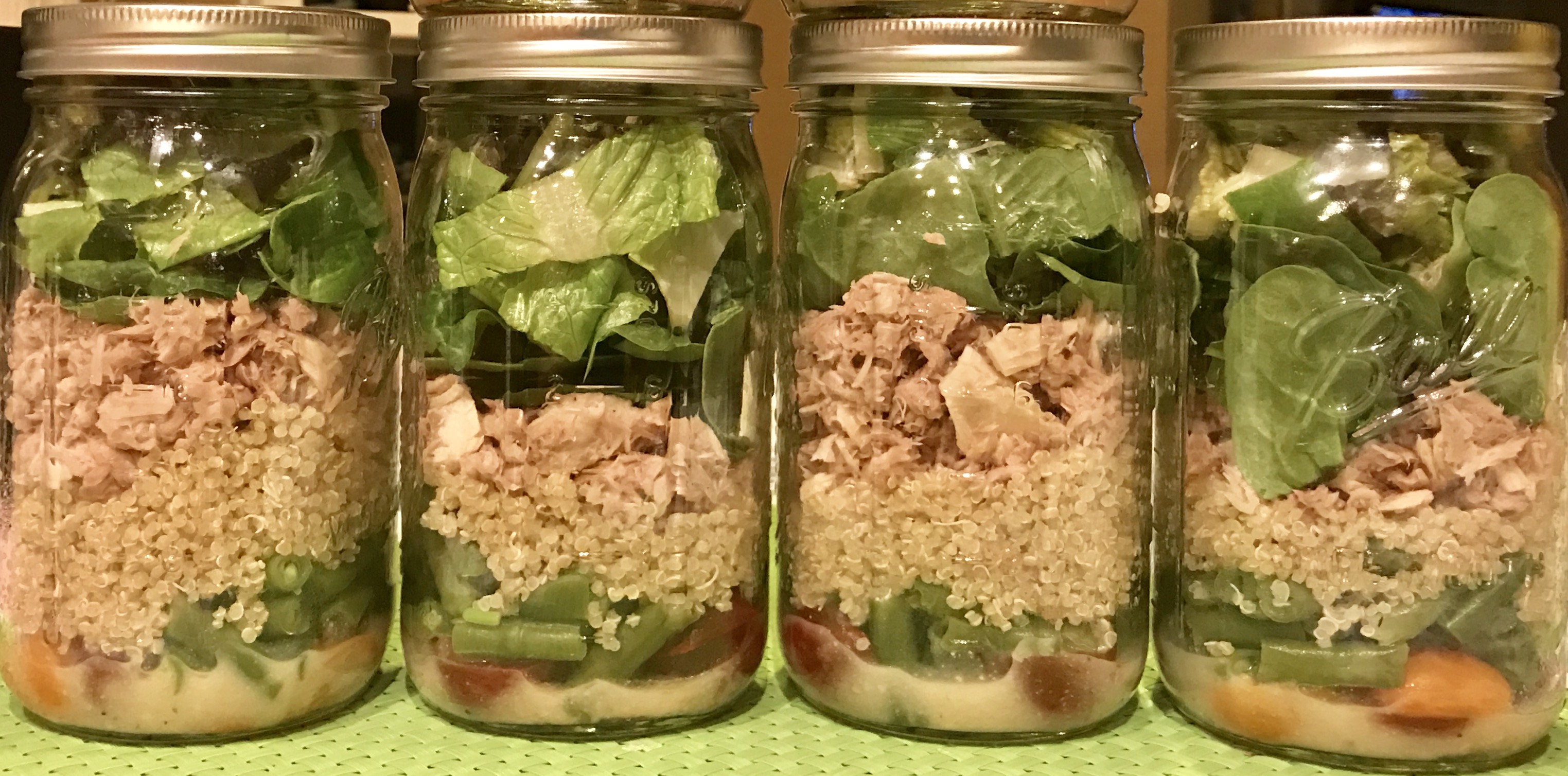 Niçoise Salad in a Jar