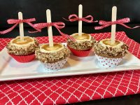 Caramel Apple Stuffed Cupcakes