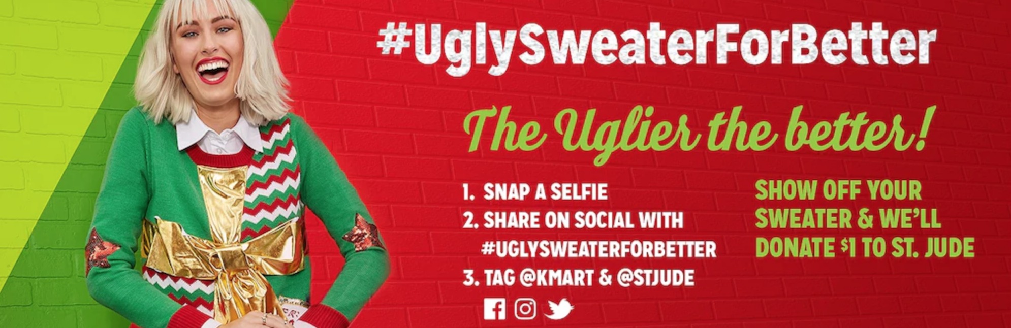 Kmart ugly outlet sweater