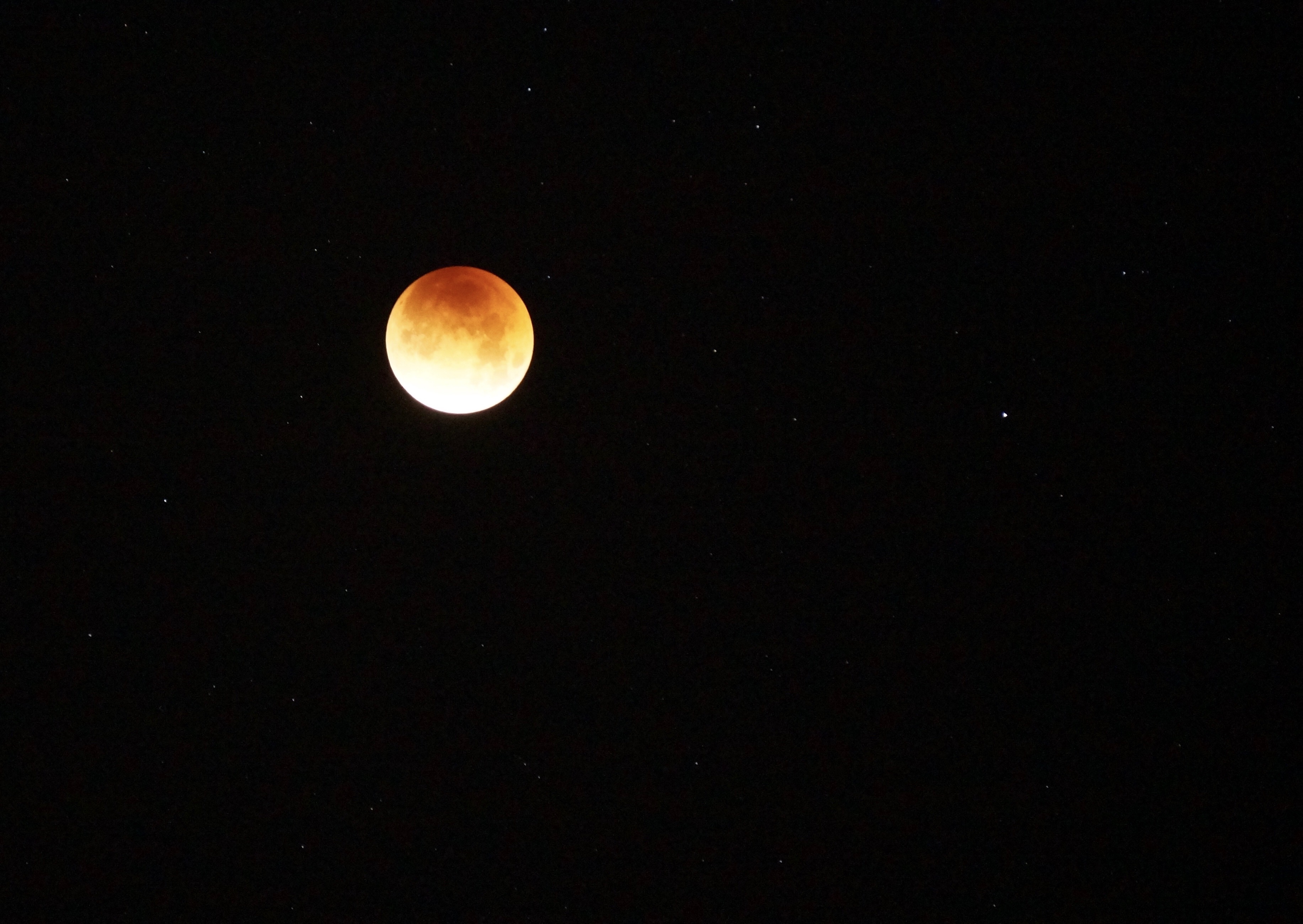 Photos of The Super Blue Blood Moon