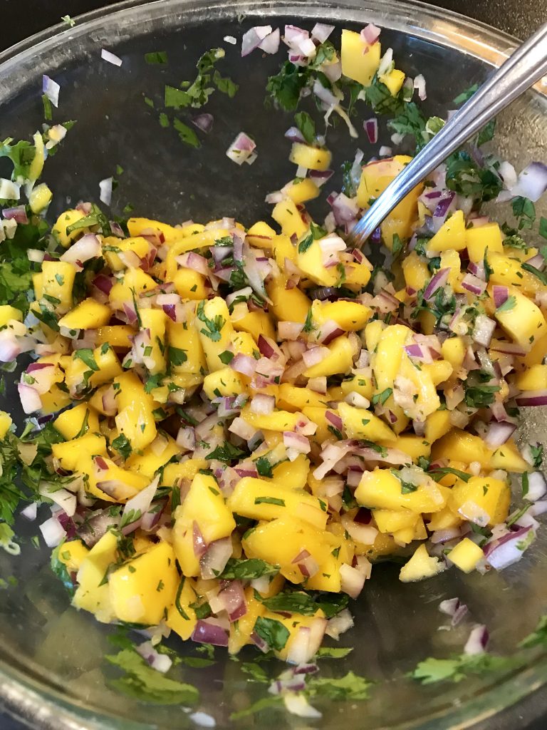 Easy Mango Salsa - Freestyle Recipe