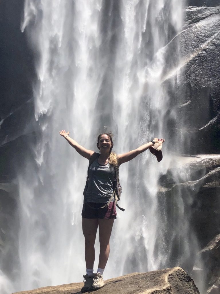 Hiking Vernal Falls in Yosemite