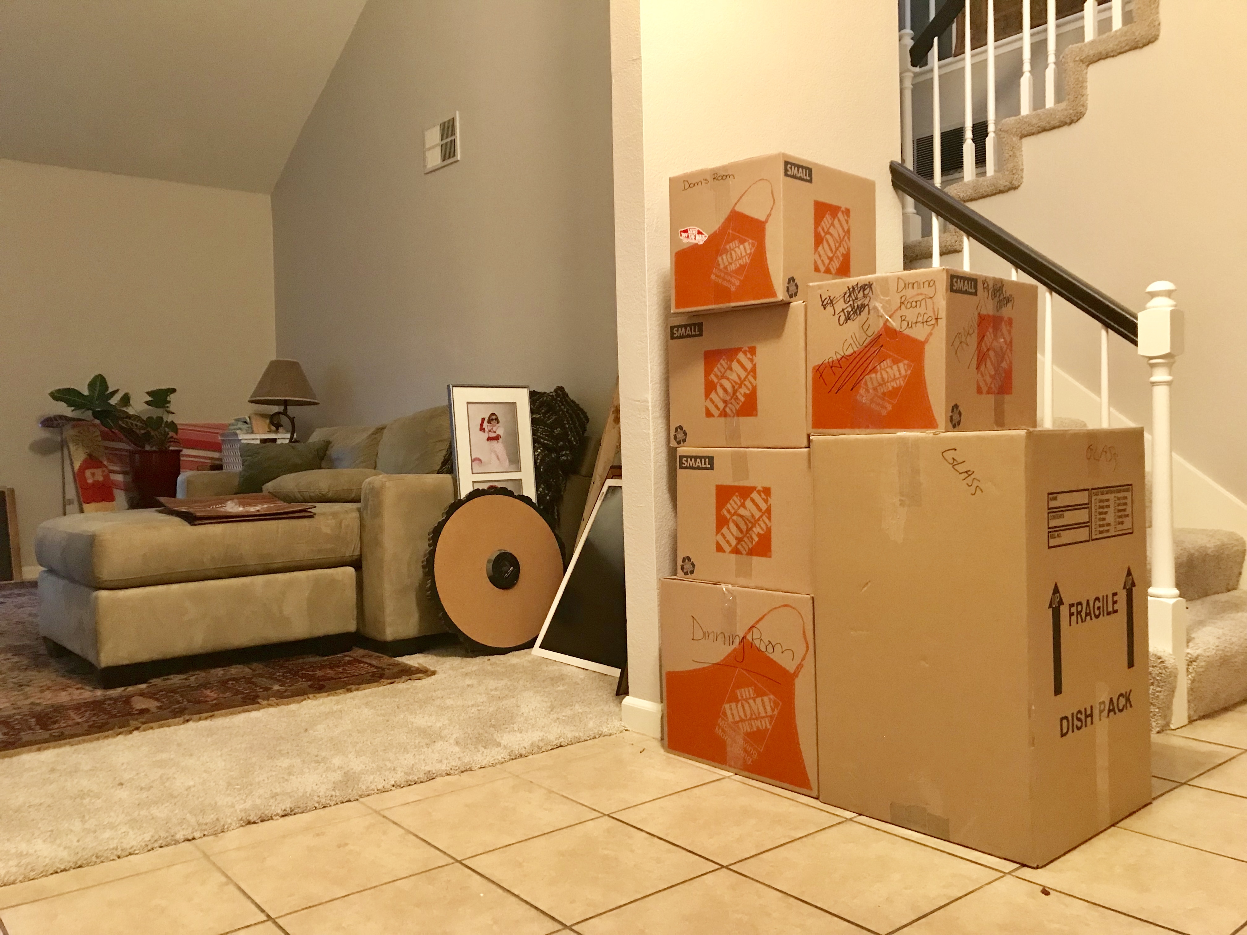 How We Decluttered and Downsized our Home