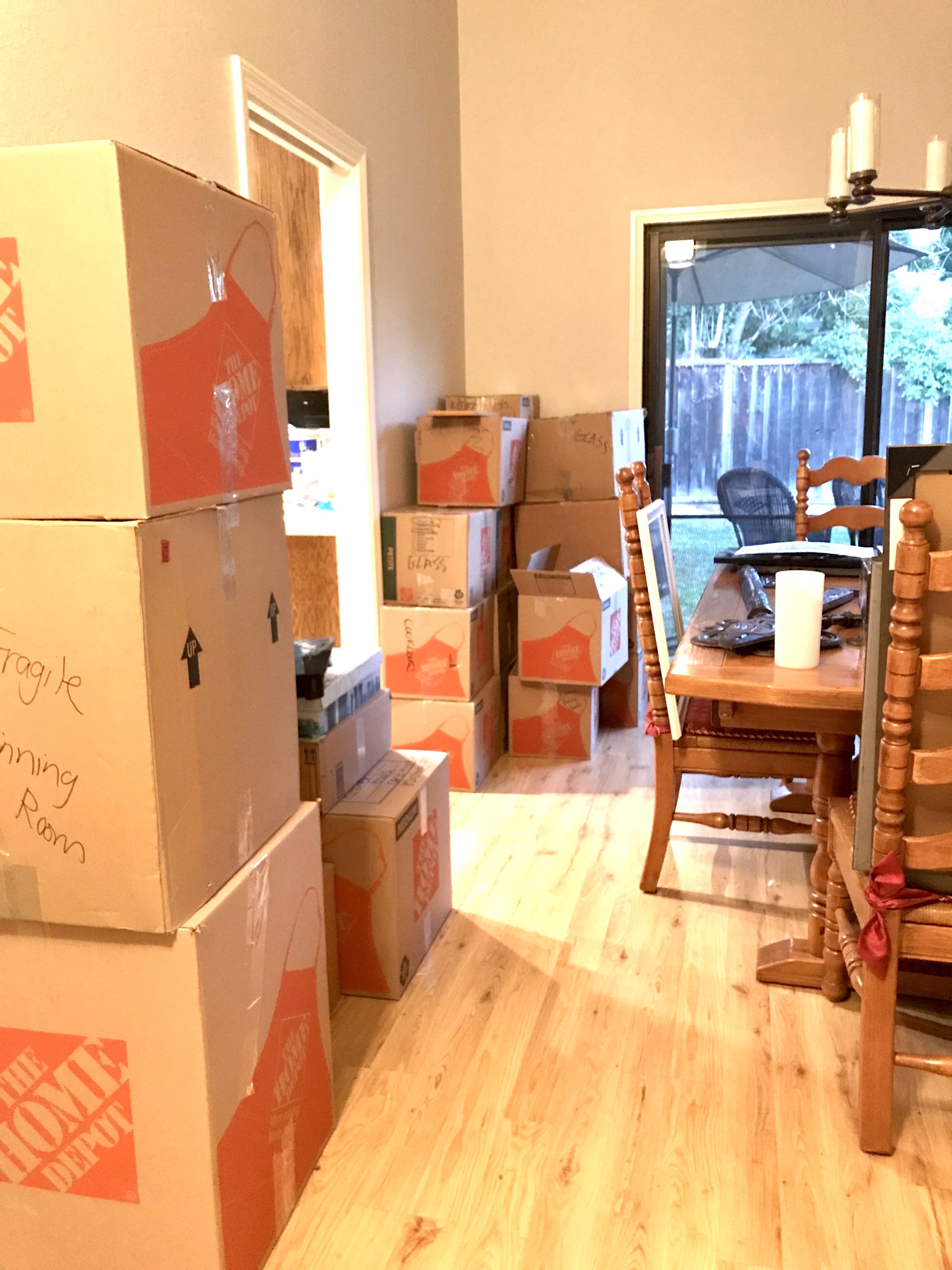 How We Decluttered and Downsized our Home