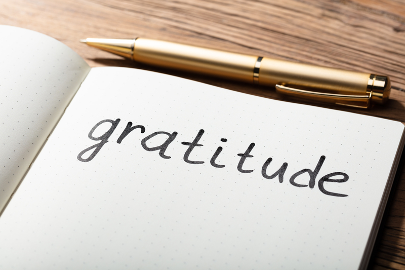 Reaping the Benefits of a Gratitude Journal