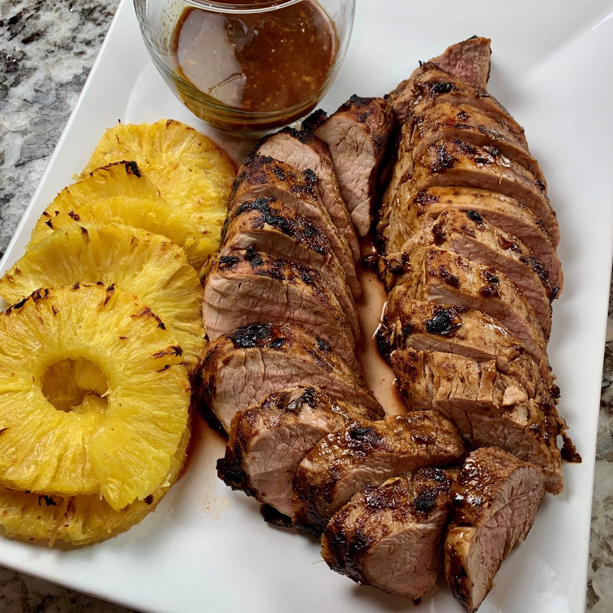 Glazed Pork Tenderloin with Pineapple Recipe